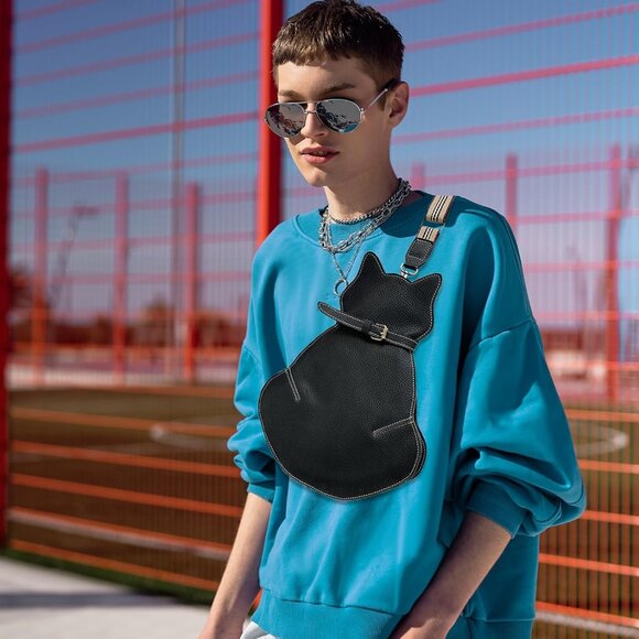 Lightweight Adjustable Cat Sling Bag - Perfect for Daily Essentials and Travel - Picture 7 of 7